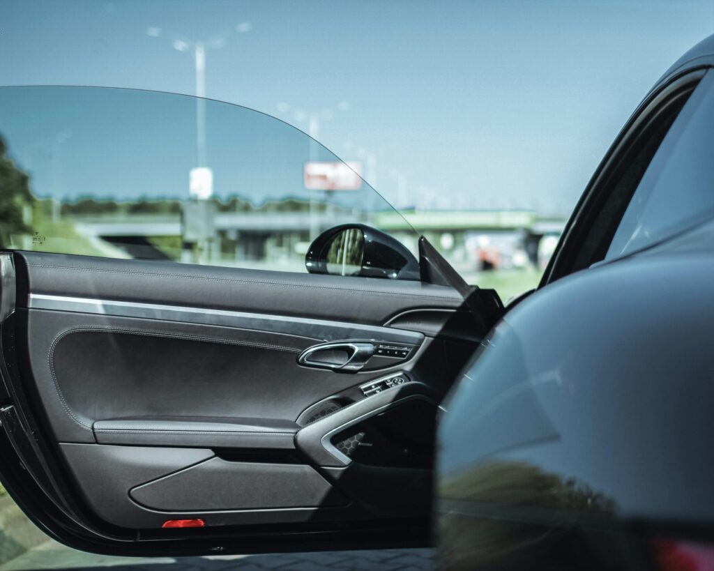 Open car door